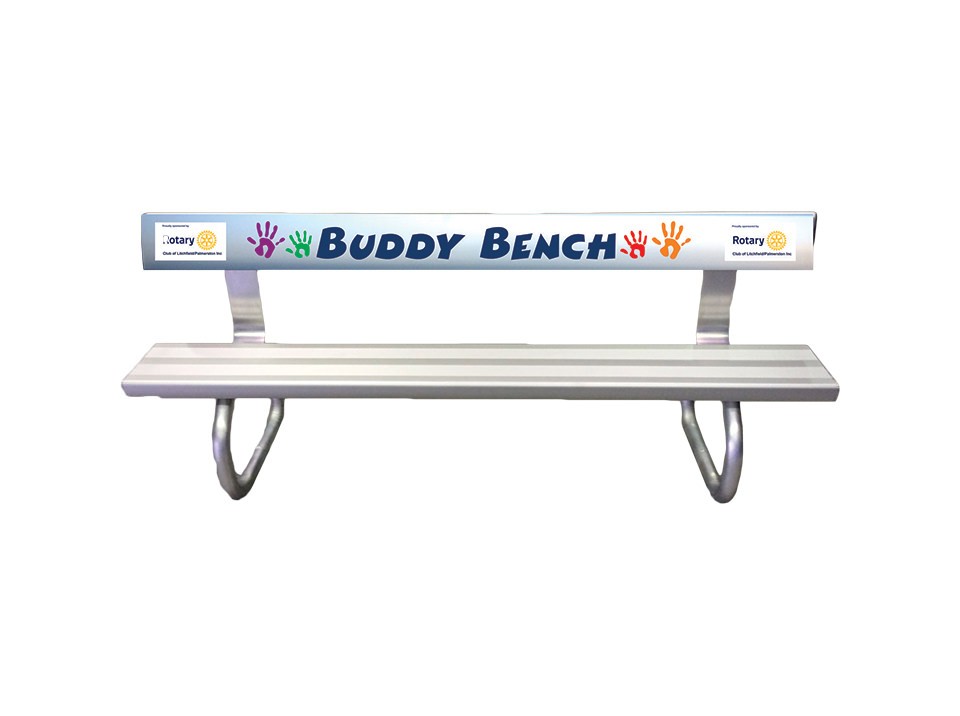 buddy bench rotary